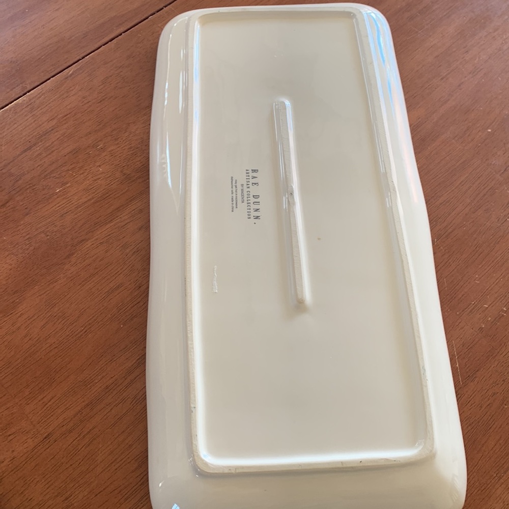 Rae Dunn XOXO platter - Picture 2 of 3